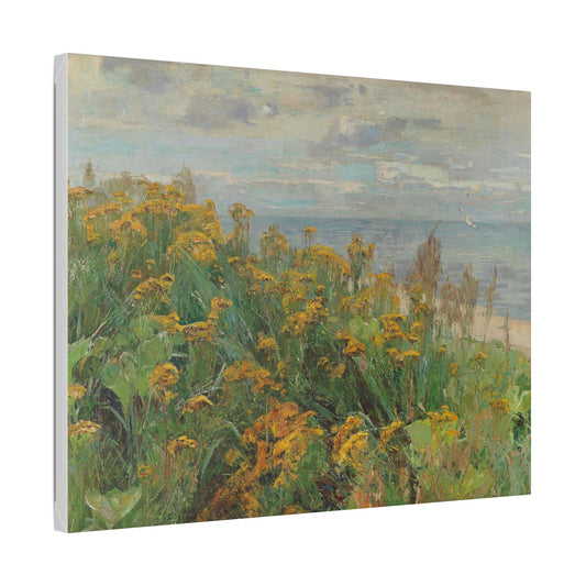 "A Summer Day on the Coast" Staats Canvas Reproduction