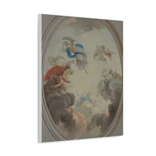 "Allegory of Government" de Wit Canvas Reproduction