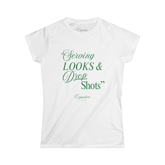 Women's "Serving Looks" Tee