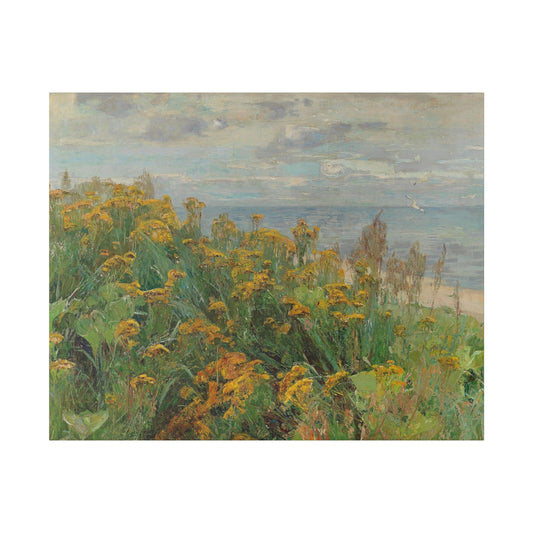 "A Summer Day on the Coast" Staats Canvas Reproduction